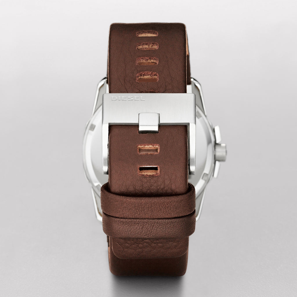 Time — Dial Strap Time Silver Master Case Brown Dark Chief Black After