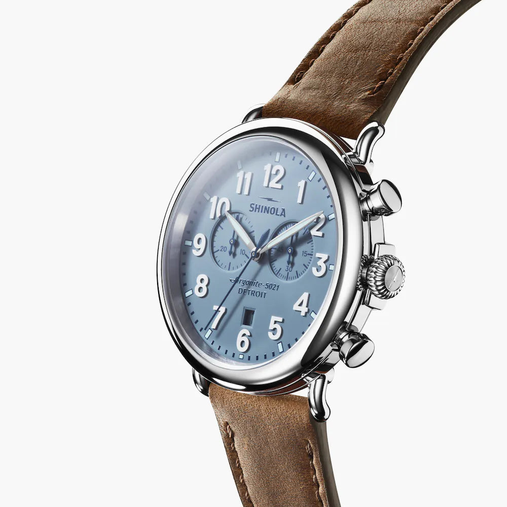 Shinola 2024 runwell chronograph