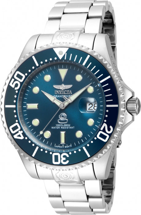 Invicta Pro Diver Men's Automatic SS & Blue Dial 18160 — Time