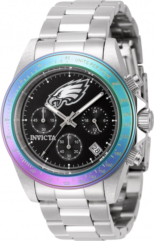 Invicta Invicta Men's NFL Eagles SS & Blue Bezel 44984 - Time After Time Watches