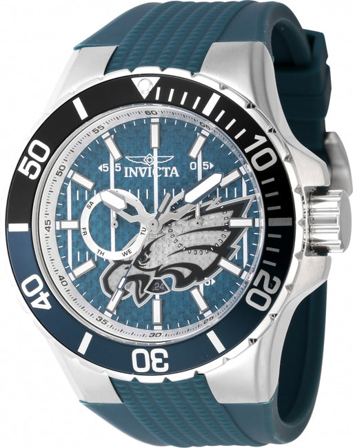 Invicta Invicta Men's NFL Eagles Green Silicone 45401 - Time After Time Watches