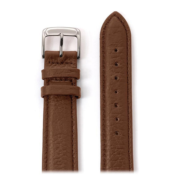 Speidel Men's Cowhide Stitched Leather Watchband in Black and Brown - Time After Time Watches