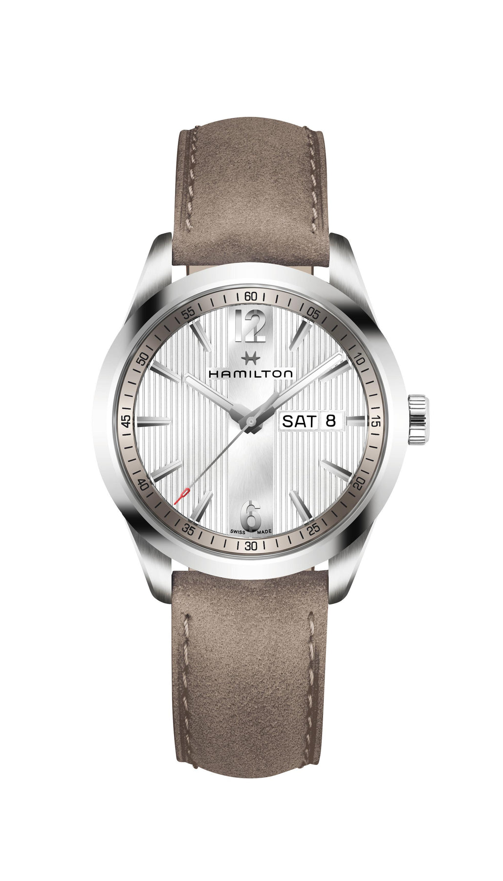 Hamilton Broadway Day Date Quartz — Time After Time