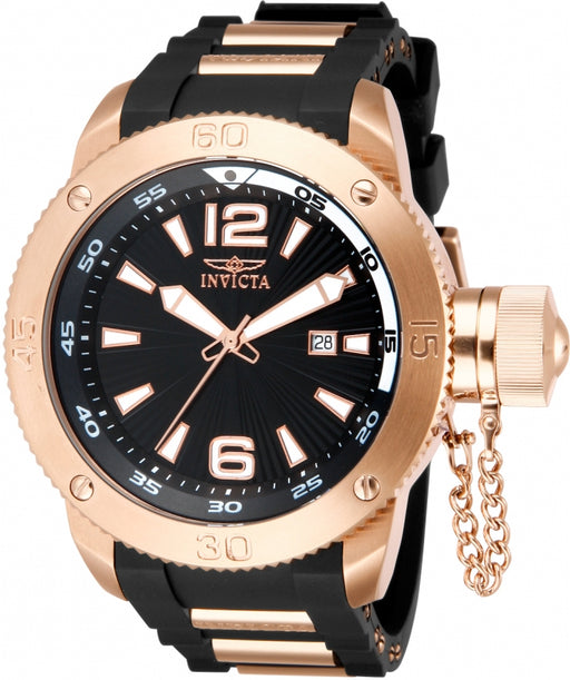 Invicta Invicta Men's I-Force Rose Case Black Silicone - 12965 - Time After Time Watches